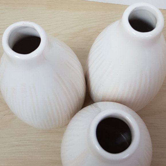 3pc Lined Matching Bud Vase's - Picture 6 of 8